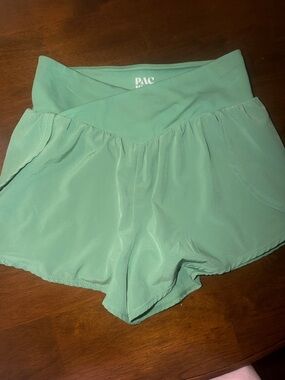 PacSun Seafoam Green Performance Shorts with Wide Waistband